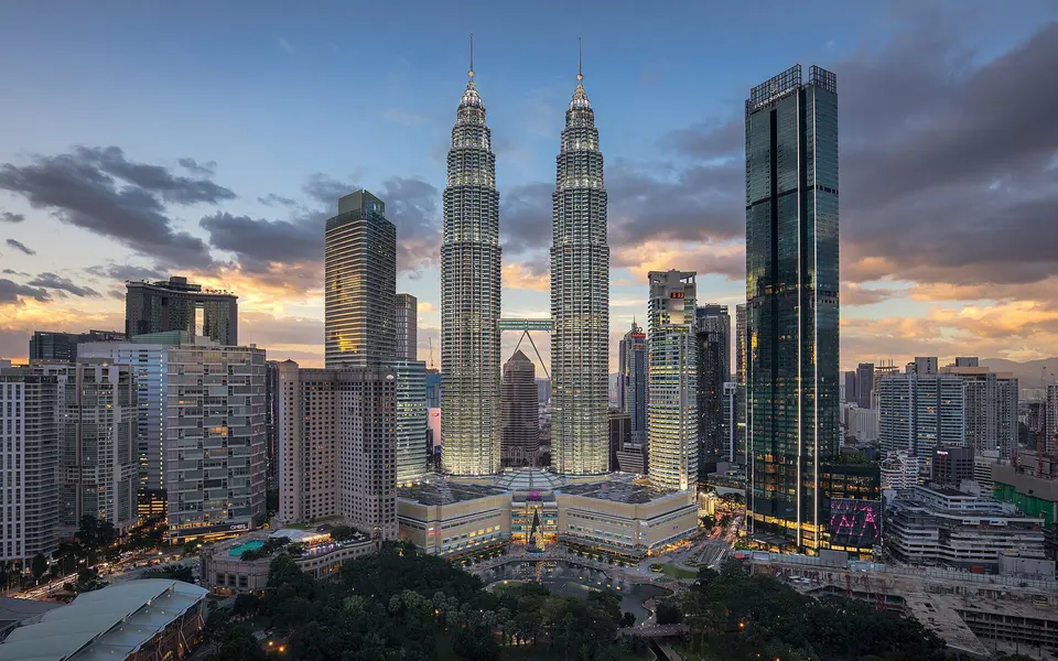 Petronas Twin Towers in Kuala Lumpur, Malaysia