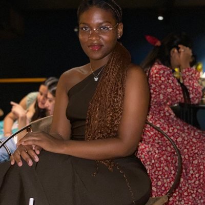Agnes Elizabeth, student from Angola